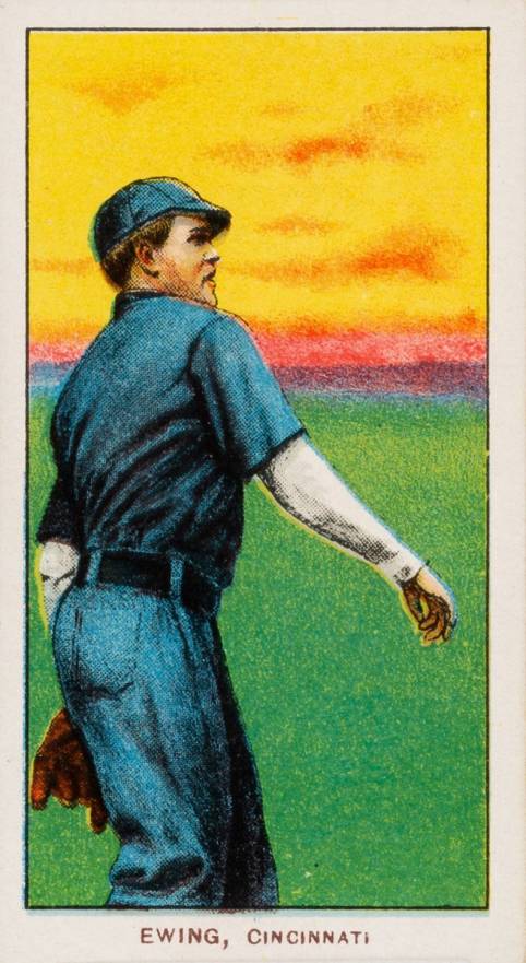 1909 White Borders Piedmont & Sweet Caporal Ewing, Cincinnati #169 Baseball Card