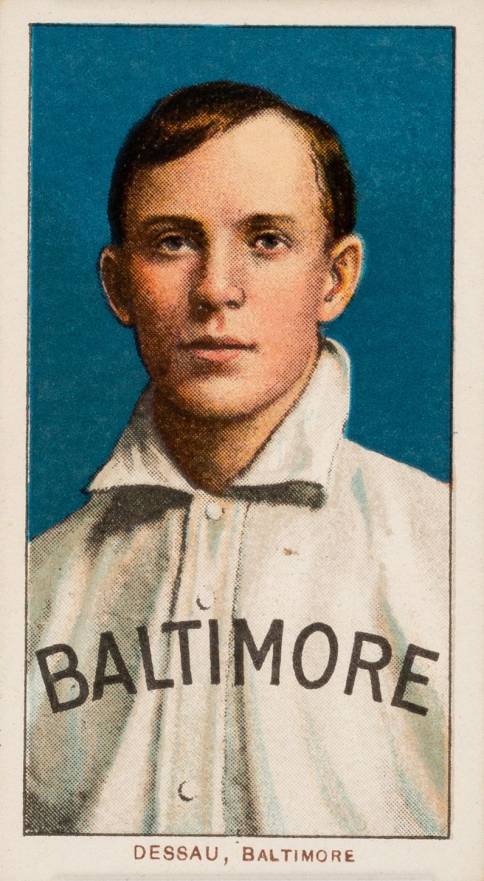 1909 White Borders Piedmont & Sweet Caporal Dessau, Baltimore #127 Baseball Card