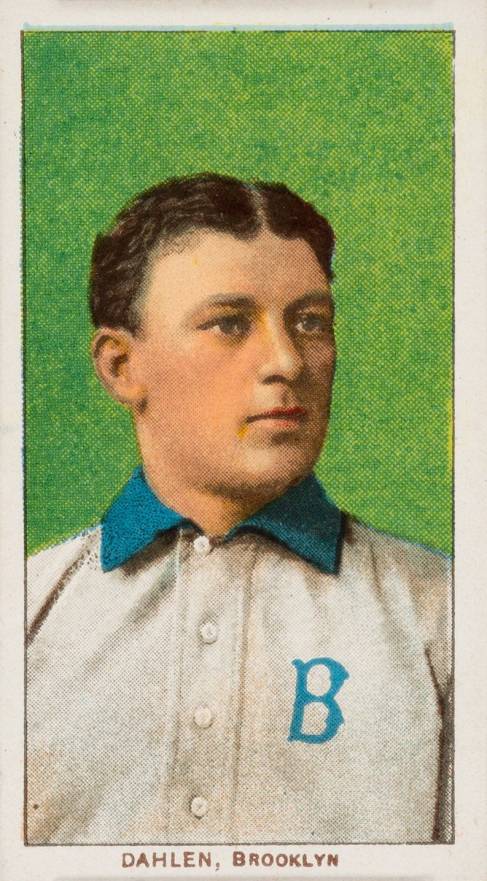 1909 White Borders Piedmont & Sweet Caporal Dahlen, Brooklyn #118 Baseball Card