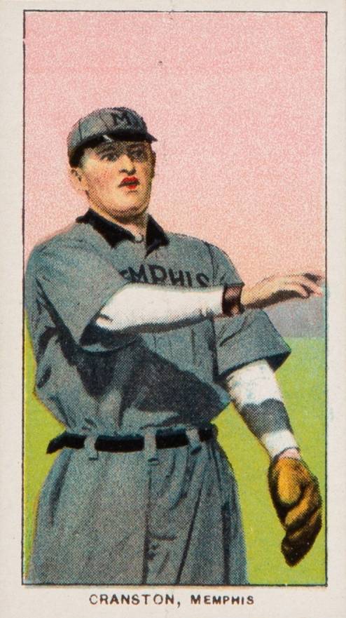 1909 White Borders Piedmont & Sweet Caporal Cranston, Memphis #109 Baseball Card