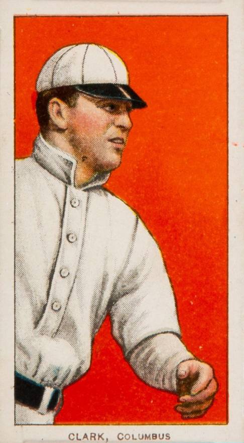 1909 White Borders Piedmont & Sweet Caporal Clark, Columbus #90 Baseball Card
