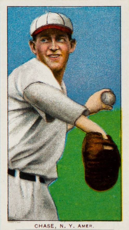 1909 White Borders Piedmont & Sweet Caporal Chase, N.Y. Amer. #86 Baseball Card