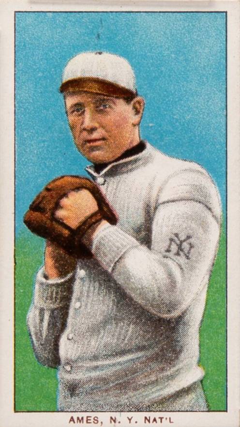 1909 White Borders Piedmont & Sweet Caporal Ames, N.Y. Nat'l #7 Baseball Card