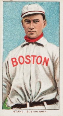 1909 White Borders Piedmont & Sweet Caporal Stahl, Boston Amer. #459 Baseball Card