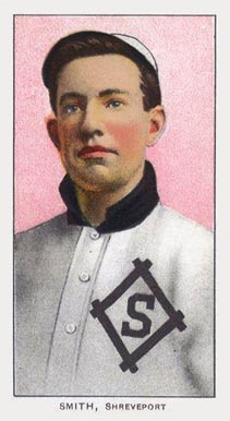 1909 White Borders Piedmont & Sweet Caporal Smith, Shreveport #446 Baseball Card