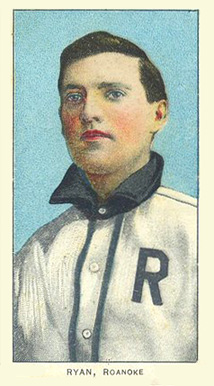 1909 White Borders Piedmont & Sweet Caporal Ryan, Roanoke #419 Baseball Card