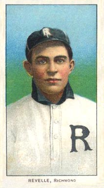 1909 White Borders Piedmont & Sweet Caporal Revelle, Richmond #408 Baseball Card