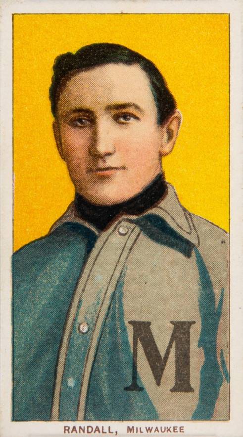 1909 White Borders Piedmont & Sweet Caporal Randall, Milwaukee #403 Baseball Card