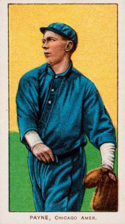 1909 White Borders Piedmont & Sweet Caporal Payne, Chicago Amer. #382 Baseball Card