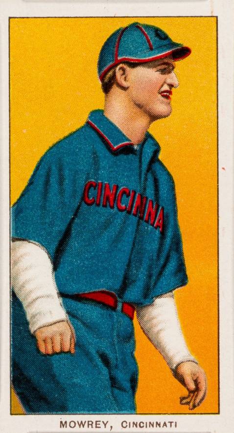 1909 White Borders Piedmont & Sweet Caporal Mowrey,Cincinnati #345 Baseball Card
