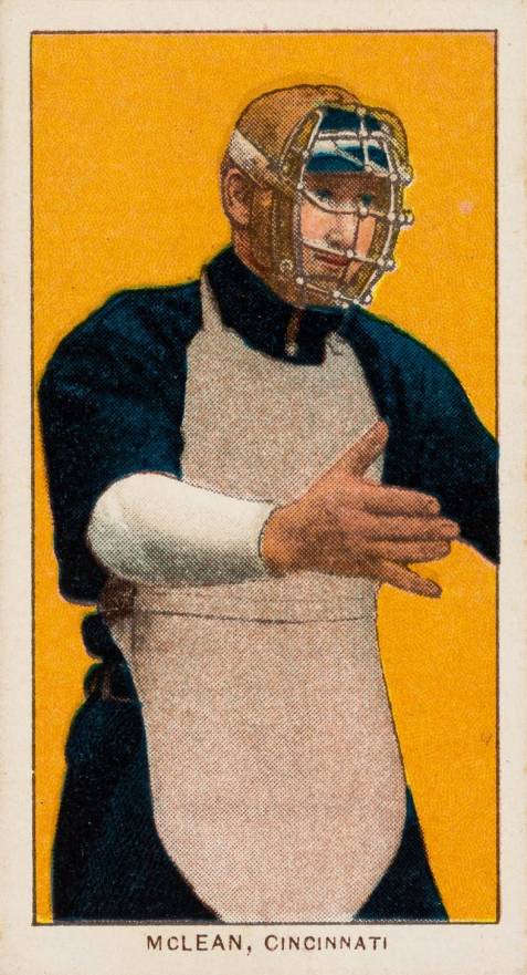 1909 White Borders Piedmont & Sweet Caporal McLean, Cincinnati #327 Baseball Card