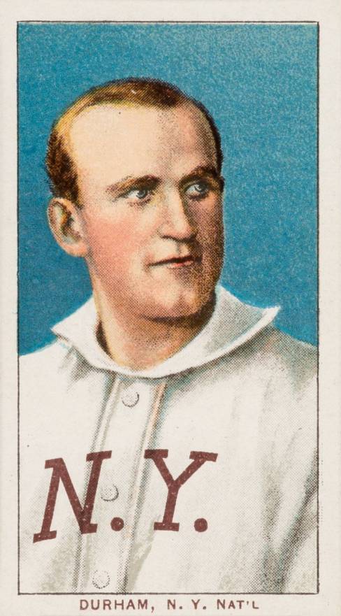1909 White Borders Piedmont & Sweet Caporal Durham, N.Y. Nat'L #156 Baseball Card
