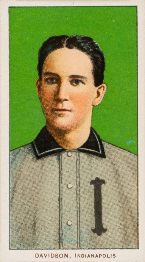 1909 White Borders Piedmont & Sweet Caporal Davidson, Indianapolis #119 Baseball Card