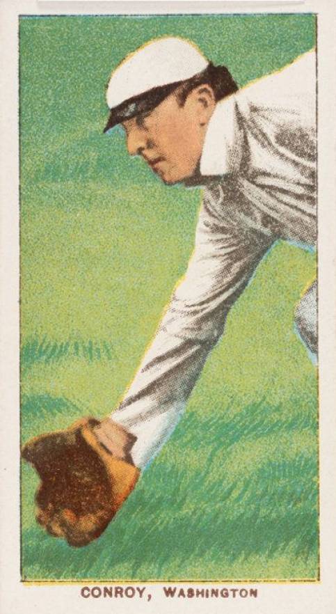1909 White Borders Piedmont & Sweet Caporal Conroy, Washington #104 Baseball Card