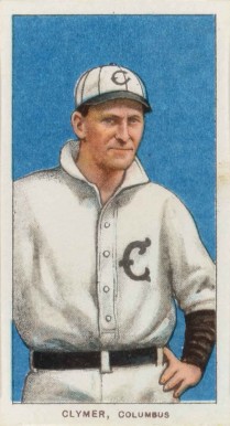 1909 White Borders Piedmont & Sweet Caporal Clymer, Columbus #94 Baseball Card