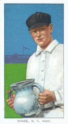 1909 White Borders Piedmont & Sweet Caporal Chase, N.Y. Amer. #82 Baseball Card