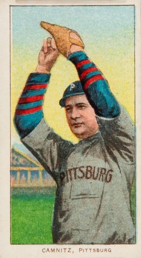 1909 White Borders Piedmont & Sweet Caporal Camnitz, Pittsburgh #70 Baseball Card