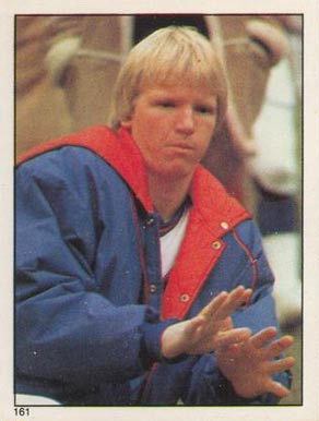 1981 Topps Stickers Phil Simms #161 Football Card