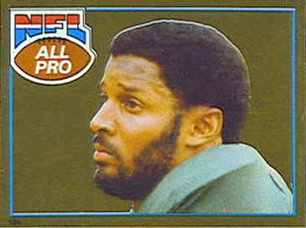 1981 Topps Stickers James Lofton #124 Football Card