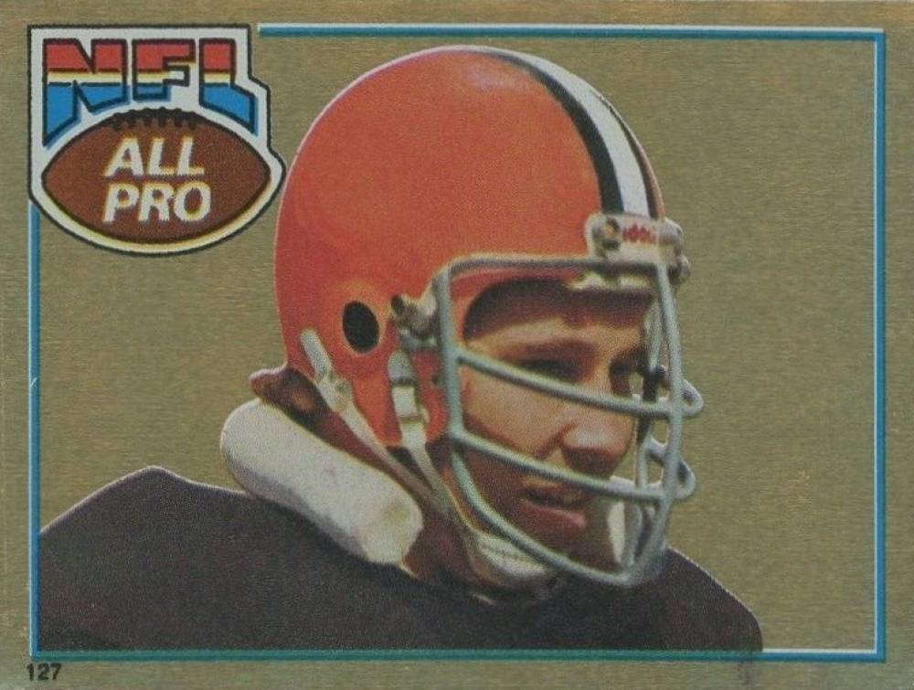 1981 Topps Stickers Joe DeLamielleure #127 Football Card