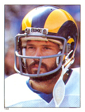 1981 Topps Stickers Nolan Cromwell #149 Football Card