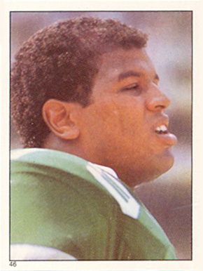 1981 Topps Stickers Marvin Powell #46 Football Card