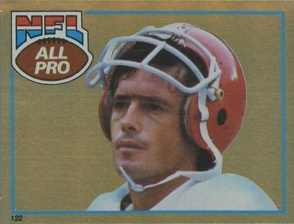 1981 Topps Stickers Brian Sipe #122 Football Card