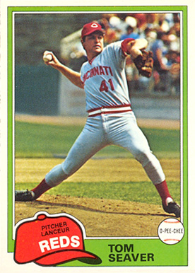 1981 O-Pee-Chee Tom Seaver #220 Baseball Card