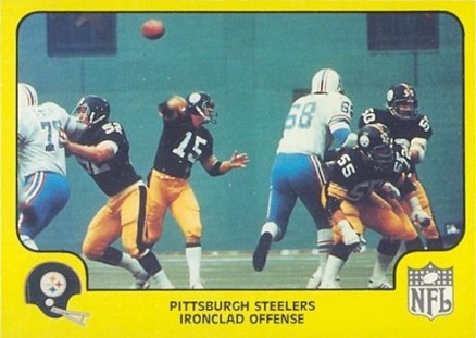 1978 Fleer Team Action Steelers-Ironclad offense #43 Football Card