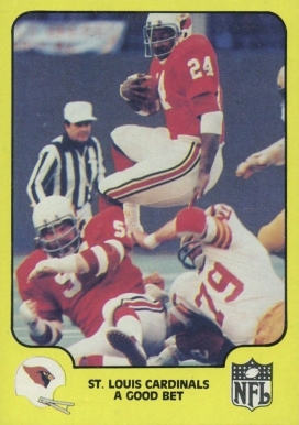1978 Fleer Team Action Cardinals-A good bet #45 Football Card