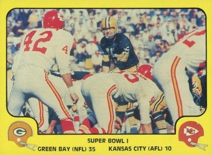 1978 Fleer Team Action Super Bowl I #57 Football Card