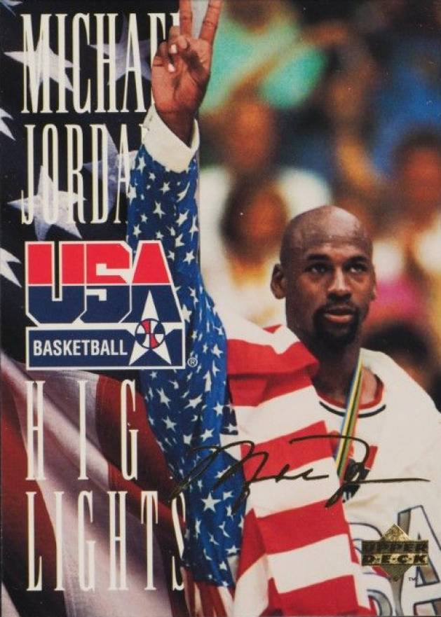 1994 Upper Deck USA Jordan's Highlights Michael Jordan #JH5 Basketball Card