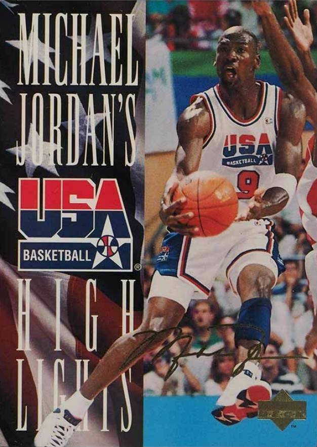 1994 Upper Deck USA Jordan's Highlights Michael Jordan #JH1 Basketball Card