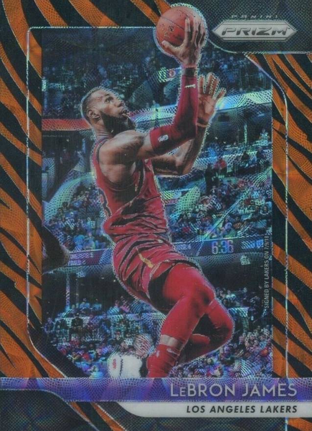 2018 Panini Prizm LeBron James #6 Basketball Card