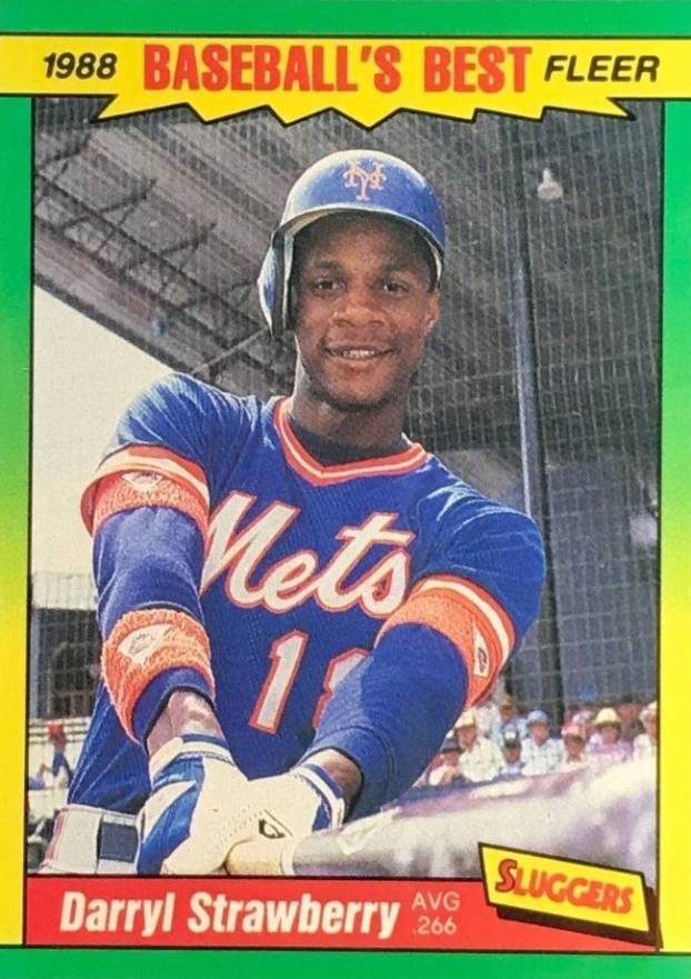 1988 Fleer Baseball's Best Darryl Strawberry #40 Baseball Card