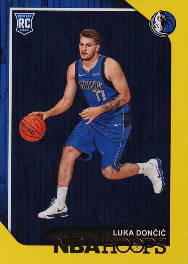 2018 Panini Hoops Luka Doncic #268 Basketball Card