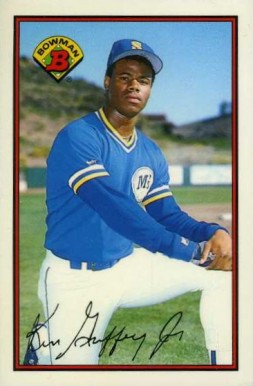 1989 Bowman Tiffany Ken Griffey Jr. #220 Baseball Card
