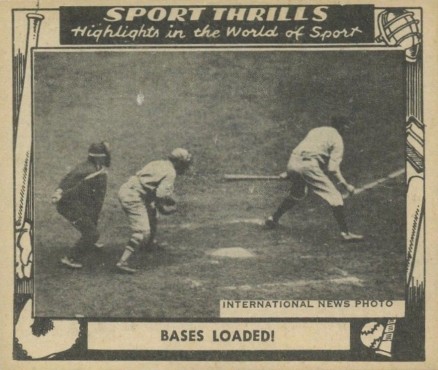 1948 Swell Sport Thrills Bases Loaded! #11 Baseball Card