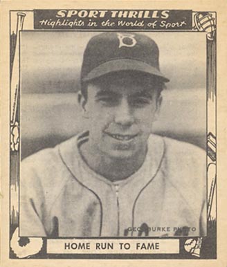 1948 Swell Sport Thrills Home Run to Fame #18 Baseball Card