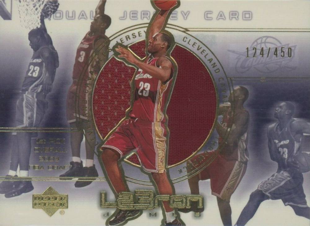 2003 Upper Deck Employee Thank You Card LeBron James #LB-EC Basketball Card
