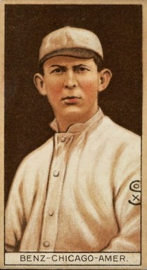 1912 Brown Backgrounds Broadleaf Joseph Benz #12 Baseball Card