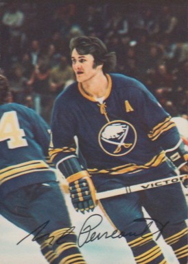 1977 Topps Glossy Gilbert Perreault #14 Hockey Card