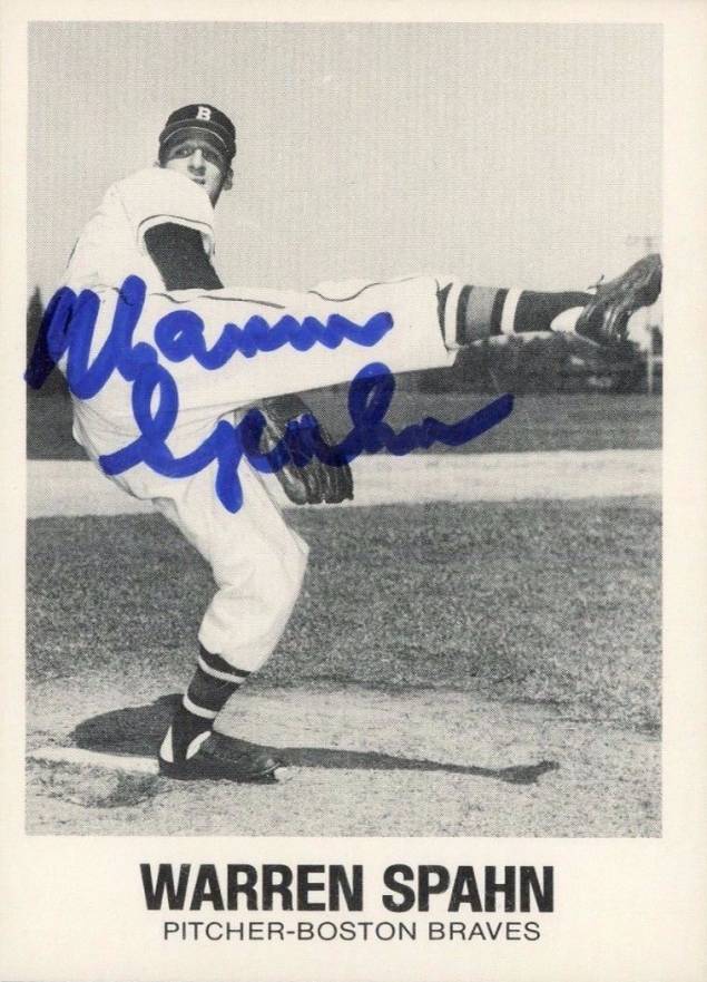 1977 TCMA Renata Galasso Warren Spahn #38 Baseball Card