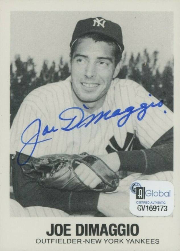1977 TCMA Renata Galasso Joe DiMaggio #1 Baseball Card