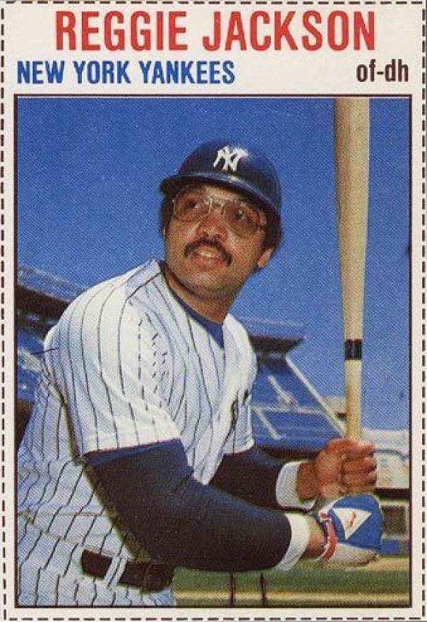 1979 Hostess Reggie Jackson #120 Baseball Card