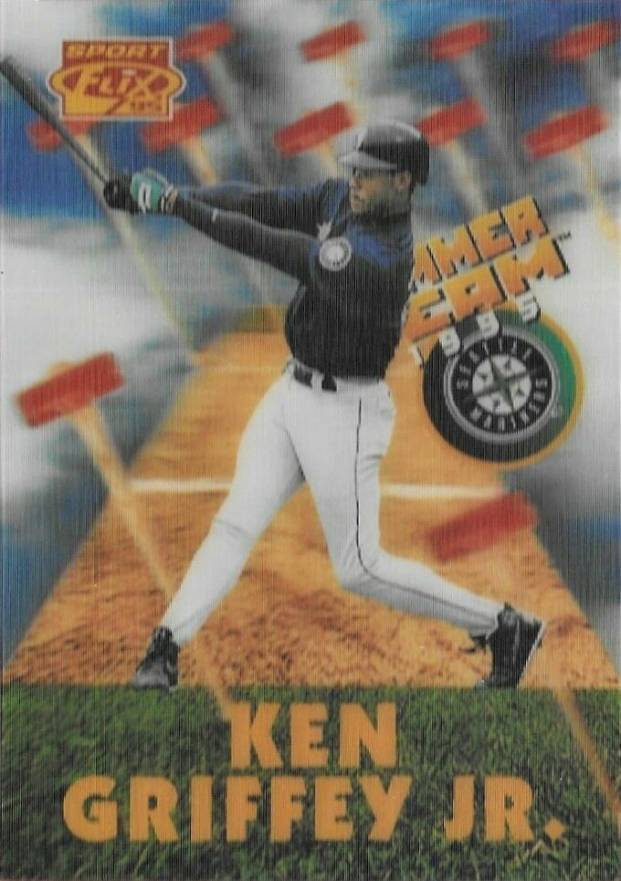 1995 SportFlix Hammer Team Ken Griffey Jr. #HT1 Baseball Card