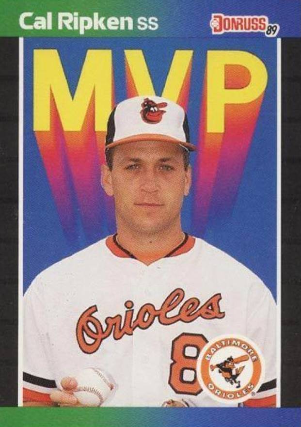 1989 Donruss MVP Cal Ripken Jr. #BC-15 Baseball Card