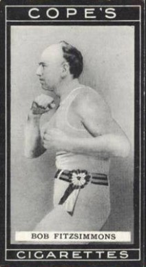 1915 Cope Brothers & Co. Boxers Bob Fitzsimmons #39 Other Sports Card