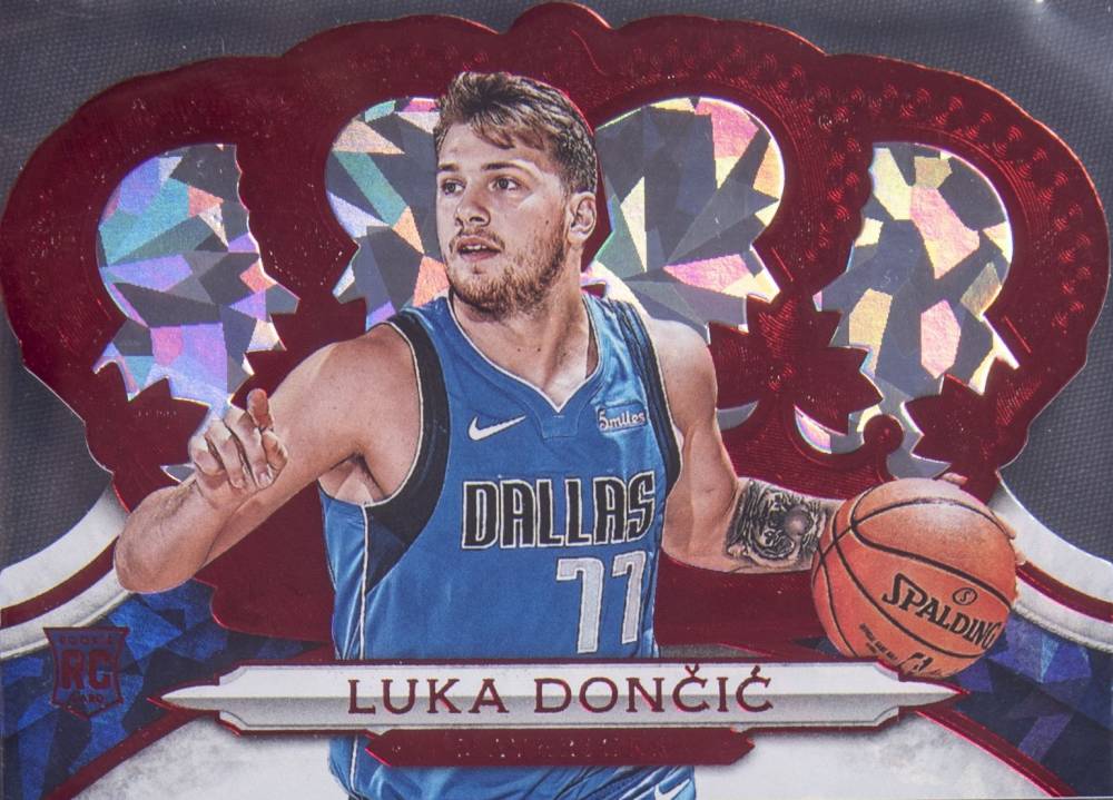 2018 Panini Crown Royale Luka Doncic #63 Basketball Card