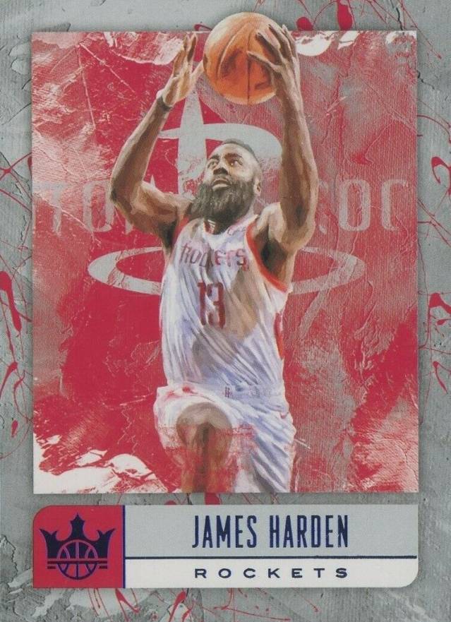 2018 Panini Court Kings James Harden #65 Basketball Card